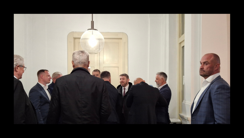 Norbert Bödör na súde v kauze Očistec.