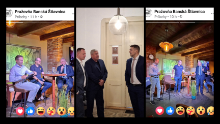 Diskusia v Pražovni a Dušan Kovášik na súde.