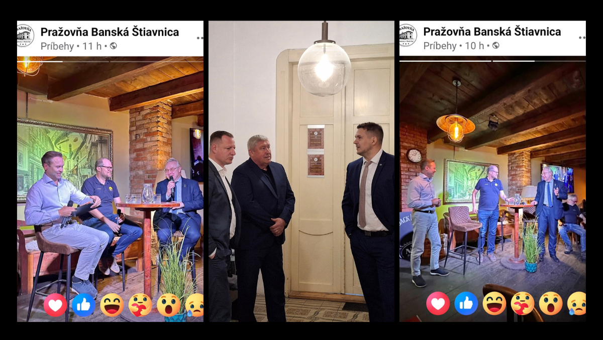 Diskusia v Pražovni a Dušan Kovášik na súde.