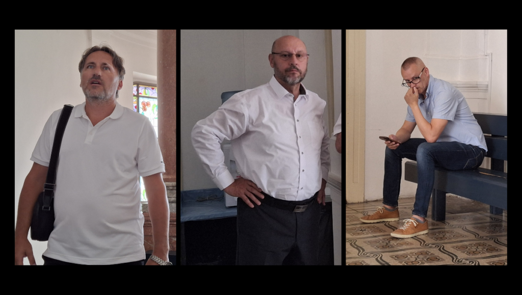 Ľudovít Makó, Jozef Rehák, Norbert Paksi